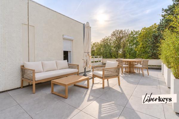 Trappes - Appartement - 2 pièces 54 m² avec terrasse de 38 m² et parking en sous-sol
