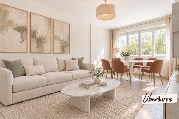 Trappes - Appartement - 2 pièces 54 m² avec terrasse de 38 m² et parking en sous-sol