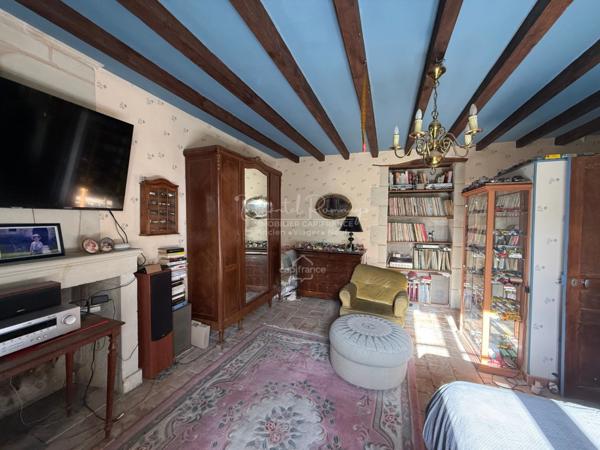 VIAGER OCCUPÉ – Maison de caractère avec piscine + dépendances – Grand jardin – LÉSIGNY (86)