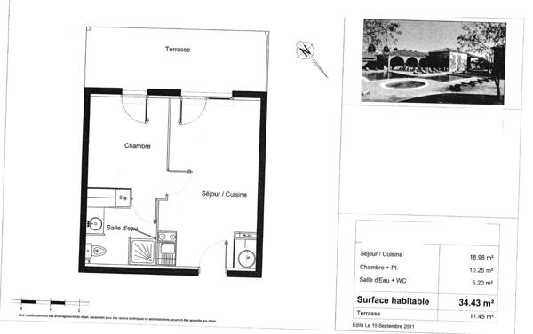 Lunel (34400) LUNEL (34), Maison RDJ 35m2