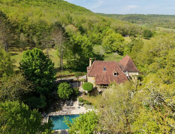 Maison ancienne - Gourdon Secteur Gourdon - Maison de charme en pierre au calme avec piscine sur 1790 m² boisés