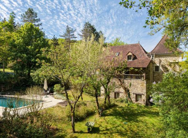 Maison ancienne - Gourdon Secteur Gourdon - Maison de charme en pierre au calme avec piscine sur 1790 m² boisés