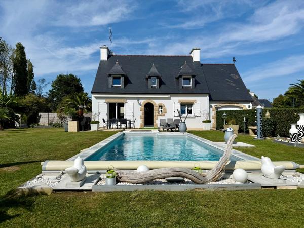 Bénodet – Maison 130 m² habitable avec garage et jardin, proche commodités