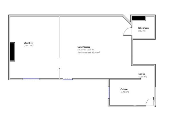 Appartement à vendre 2 pièces 35 m² Paris 12