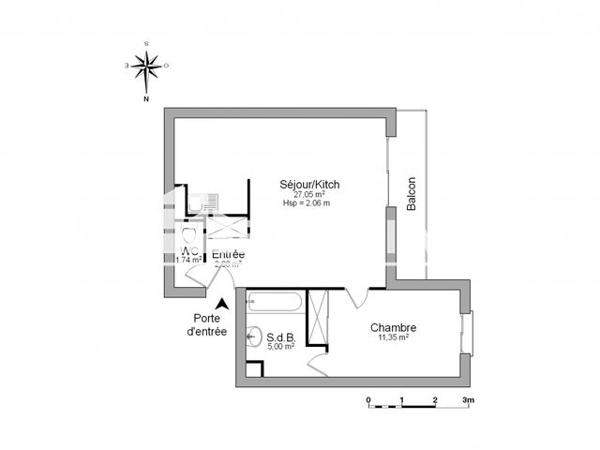 Location Appartement 2 pièces 47.8 m² - IMPASSE CESAIRE DAUGE Mont De Marsan 40000