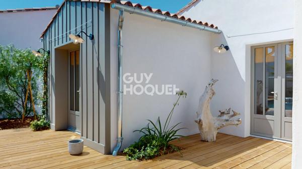 Le Bois-Plage-en-Ré. Maison d'exception : le parfait équilibre entre plages et commerces