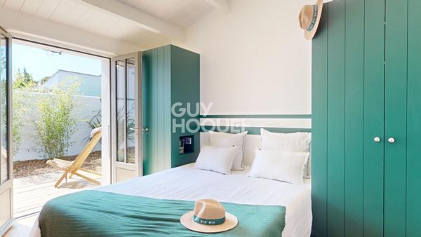 Le Bois-Plage-en-Ré. Maison d'exception : le parfait équilibre entre plages et commerces