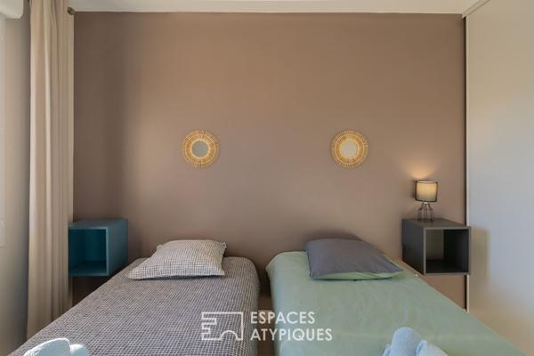 Appartement dernier étage avec vue dominante sur les vignes