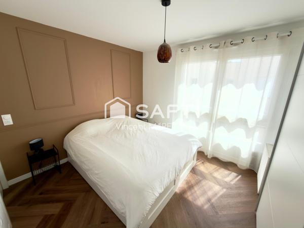 Appartement cocooning avec balcon et 2 stationnements – Résidence récente