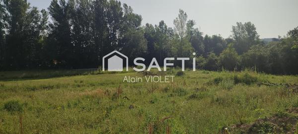 Terrain 675 m² viabilisé