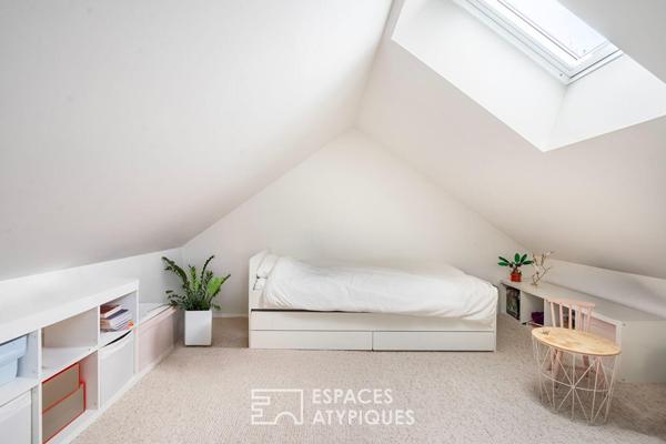Loft avec patio dans une ancienne clouterie