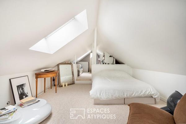 Loft avec patio dans une ancienne clouterie