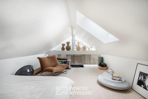 Loft avec patio dans une ancienne clouterie