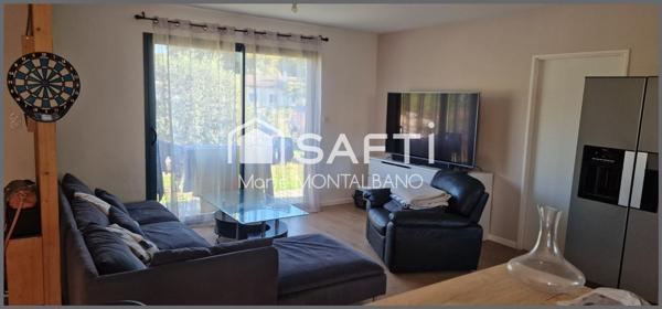 Maison 97m2 et terrain 1350m2 à vendre au Teich