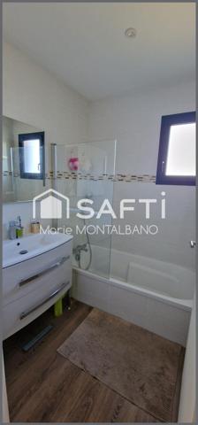 Maison 97m2 et terrain 1350m2 à vendre au Teich