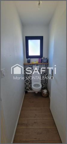 Maison 97m2 et terrain 1350m2 à vendre au Teich