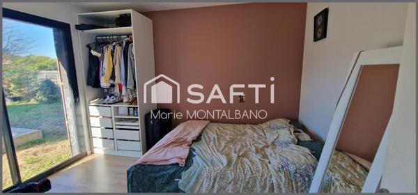 Maison 97m2 et terrain 1350m2 à vendre au Teich