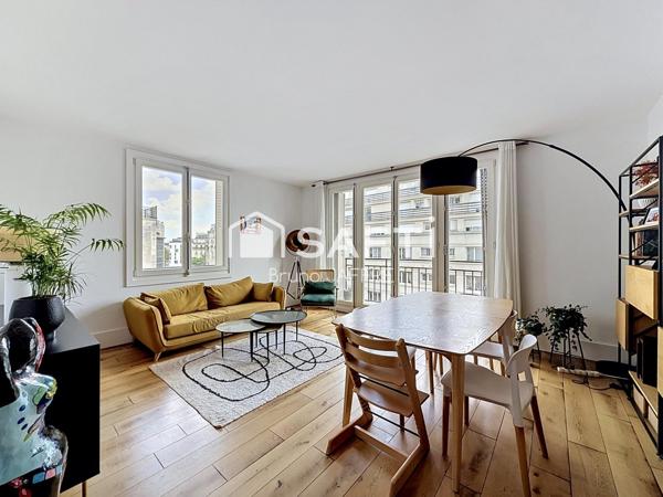 Appartement T3, 5e étage,85 m², rue P Delorme