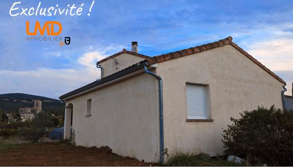 Villa 3 chambres, terrasse, jardin, garage