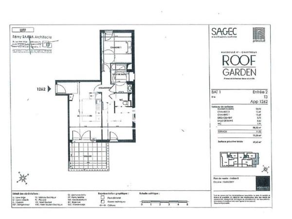 Location Appartement 3 pièces 58.32 m² - 50 RUE JEAN DUSSERT Marseille 13004
