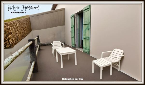 Maison en pierre - 105m² habitable - 750m² de jardin - 2 chambres - dépendance