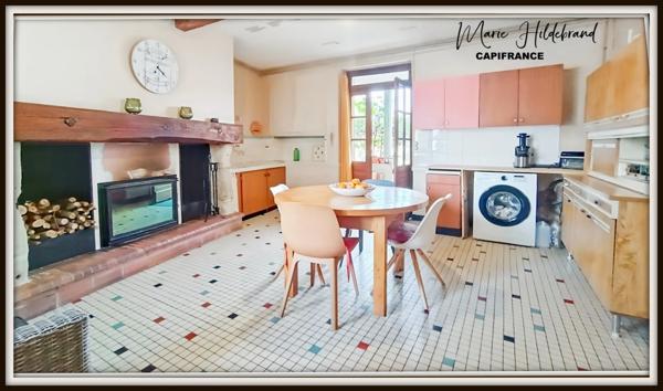 Maison en pierre - 105m² habitable - 750m² de jardin - 2 chambres - dépendance