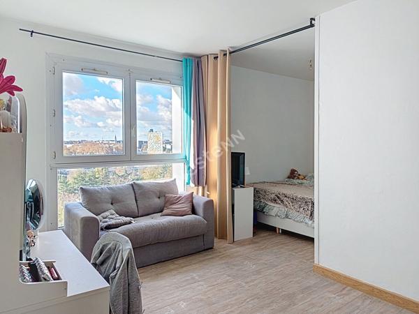 À vendre : Appartement T1 bis vue Loire sur l' ile de Nantes