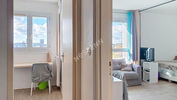 À vendre : Appartement T1 bis vue Loire sur l' ile de Nantes