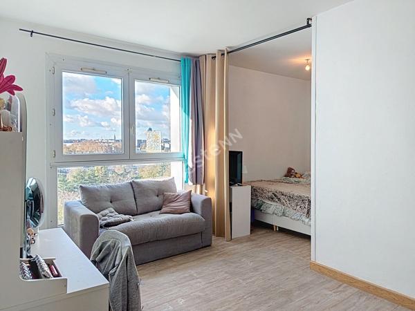 À vendre : Appartement T1 bis vue Loire sur l' ile de Nantes