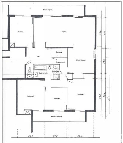 Appartement 4 pièces de 112 m² à Tassin-la-Demi-Lune (69160)
