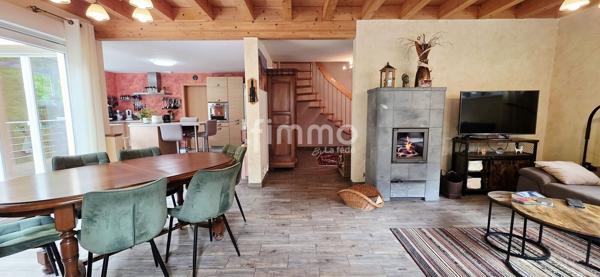Ossature bois 131 m² DPE B Jardin et forêt