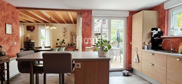 Ossature bois 131 m² DPE B Jardin et forêt