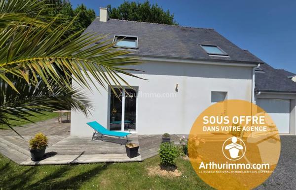 Vente                                                      Maison
                        
                     4 pièces                      90 m2                     à Pluneret