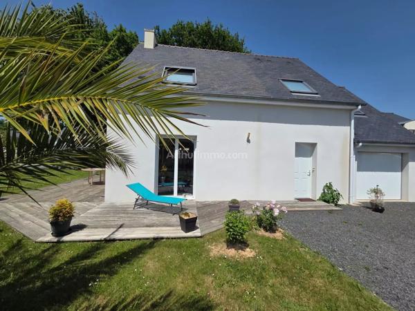 Vente                                                      Maison
                        
                     4 pièces                      90 m2                     à Pluneret