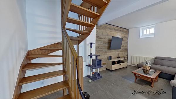 Appartement duplex type maison de village à vendre 4 pièces TREVOUX (01)