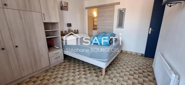 Maison de vacances sur la plage avec jardin extérieure