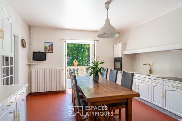 Maison de maître et grange réhabilitée, un lieu d’inspiration entre art, nature et prestige en Vallée de Chevreuse :