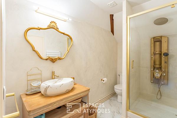 Maison de maître et grange réhabilitée, un lieu d’inspiration entre art, nature et prestige en Vallée de Chevreuse :