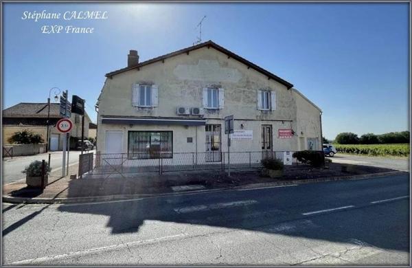 Immeuble de 194 m² avec local commercial + logement – Axe très passant proche Bergerac