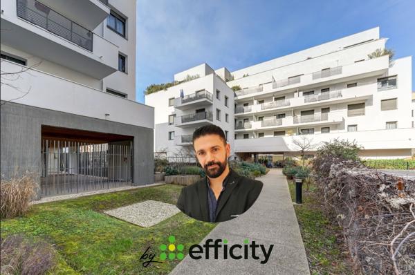 Appartement 2 pièces - 44 m² Exclusivité efficity
