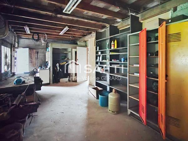 Maison campagne –135 m²,terrain 4606m²+dépendances