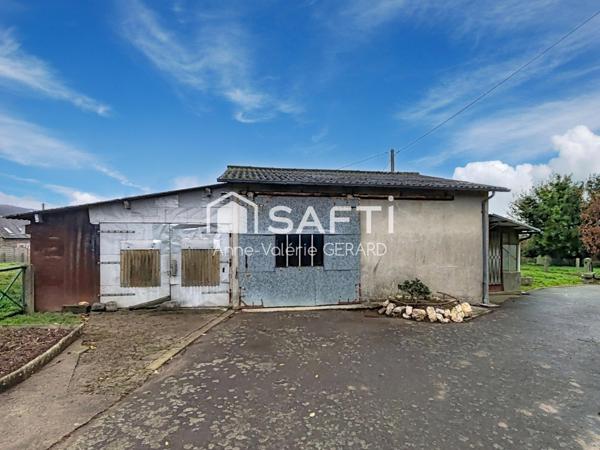 Maison campagne –135 m²,terrain 4606m²+dépendances