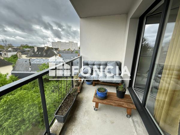Location Appartement meublé 3 pièces 56.43 m² - Rennes 35000