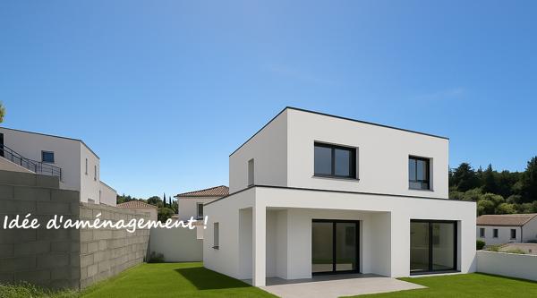 Terrain  constructible de 596 m2