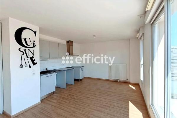 Appartement 3 pièces - 61 m² Exclusivité efficity