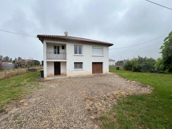Maison 4 pièces avec sous-sol et jardin tonneins