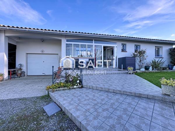 Maison T4 avec véranda garage pool house piscine