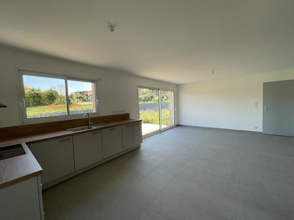 Fleurance (32500) Maison neuve, plain-pied, T4 avec jardin et garage