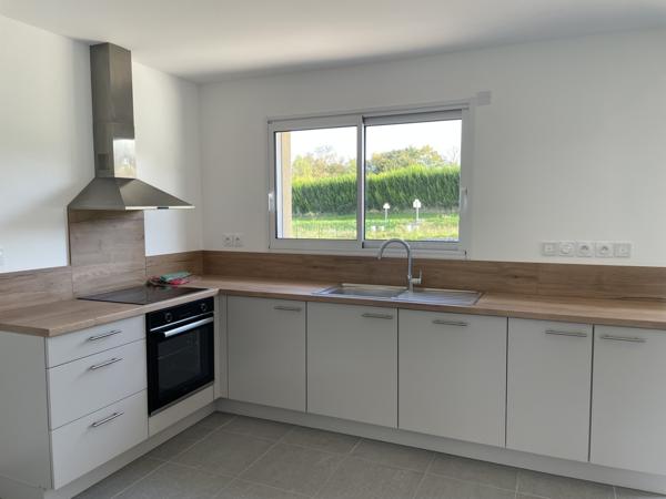 Fleurance (32500) Maison neuve, plain-pied, T4 avec jardin et garage