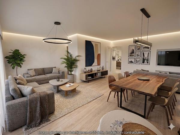 Appartement T4 95 m² La Rochelle. Terrasse. Parking ? Proche gare et Vieux-Port 367 500 € **  - Référence  HDO587D1